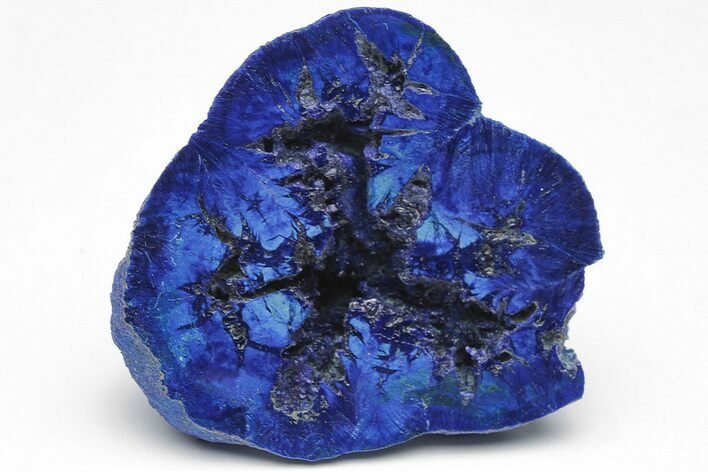 Vivid Blue, Cut/Polished Azurite Nodule - Siberia #207888